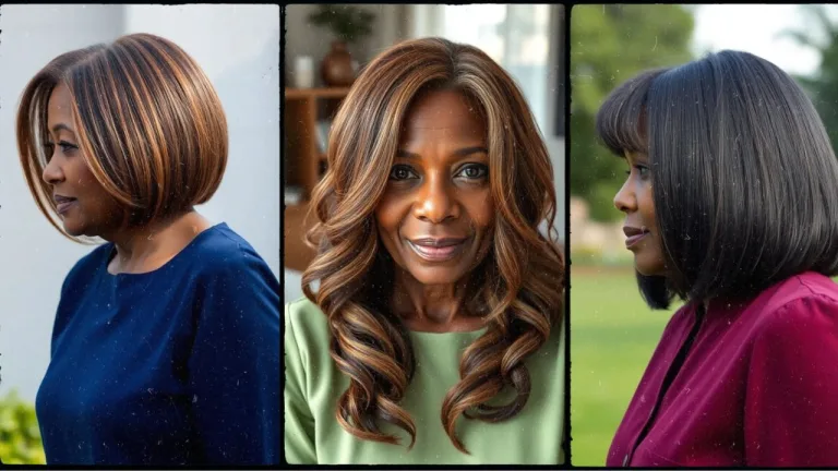 30 Stunning Bob Hairstyles for Older Black Women | Timeless Elegance
